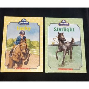 Breyer Stablemates 2 Books.  Lucky. Starlight
